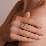 Mini Amore Ring in Silver