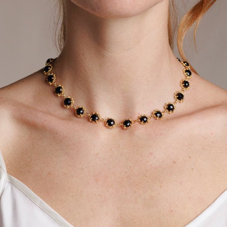 Vivaldi Autumn Necklace in Gold