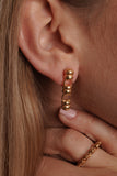 Links 7mm Earrings in Gold