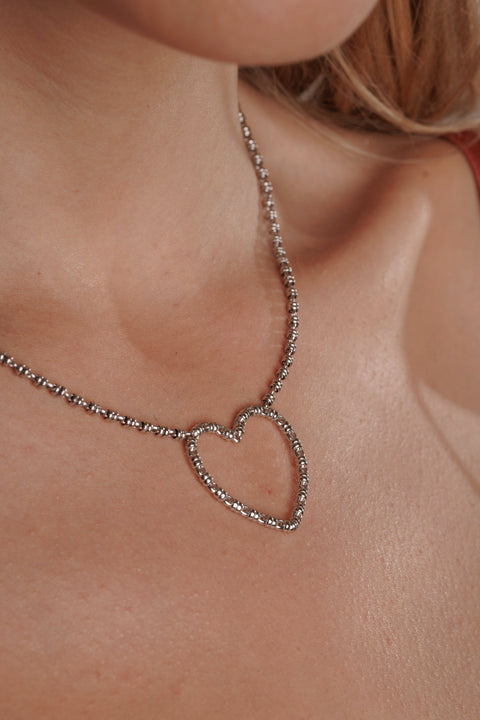 Amore Necklace in Silver