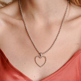 Amore Pendant in Silver