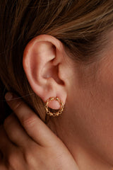 Botticelli Stud Earrings in Gold