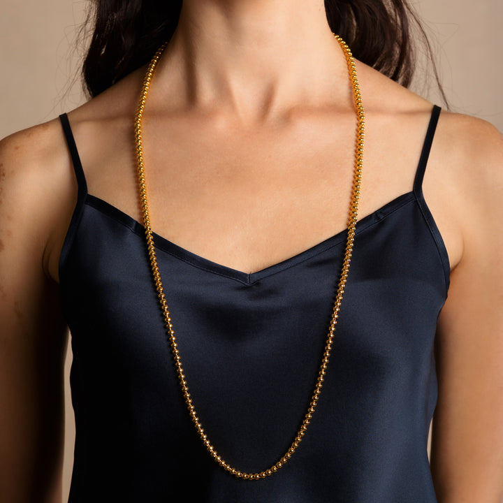 Ciambelle 5mm Necklace in Gold