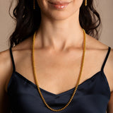 Ciambelle 5mm Necklace in Gold