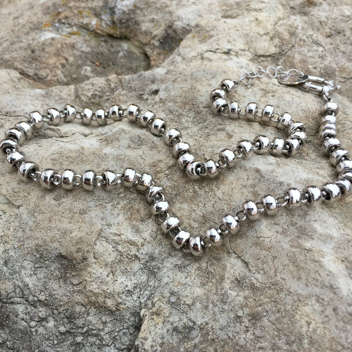 Ciambelle 10mm Necklace in Silver