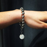 Ciambelle 10mm Bracelet in Silver